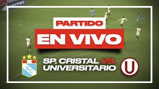 SPORTING CRISTAL 2  1 UNIVERSITARIO POSTPARTIDO COMENTARIOS GOLES Y RESUMEN  LIGA 1 [upl. by Kareem]