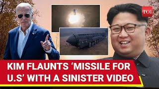 North Korea Releases Video Of Missile That Can Wipe Out US  ‘Hwasong19’ ICMB  Watch [upl. by Alakcim]