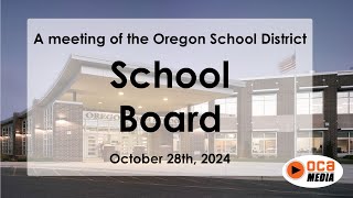 Oregon School Board Meeting 102824 [upl. by Epolulot]