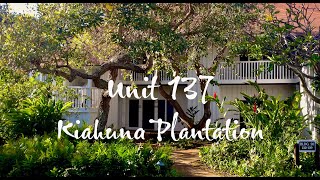 Unit 137 Walkthrough Kiahuna Plantation Poipu [upl. by Boutis]