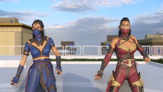 MK MMD Kitana amp Mileena  Ditto [upl. by Olim]