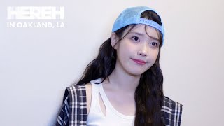 IU TV 마지막 투어를 끝낸 기분이요 아 솔직히더 보기 [upl. by Enibas]