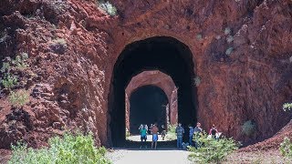 Hoover Dam’s Historic Railroad Tunnel Hiking Trail [upl. by Martica]