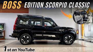 2024 Scorpio Classic Boss Edition 😎 Full Detailed Review Boss Edition ❤️ [upl. by Fulvi]