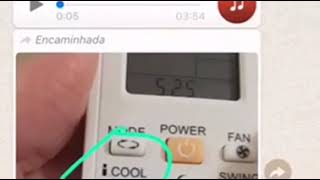 COMO USAR CONTROLE AR CONDICIONADO TCL INVERTER E CONFIGURAR RÁPIDO E FÁCIL [upl. by Gilda]