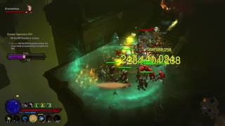 Diablo III Reaper of Souls 242 87Gargantuan Build Guide WD Helltooth [upl. by Nonah]