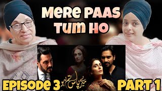 Indian reaction to Meray Paas Tum Ho Episode 3  Ayeza Khan  Humayun Saeed  Adnan Siddiqui [upl. by Kipp]