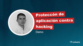 Protección de aplicación contra hacking Demo  WAF Demo Lab part 1 [upl. by Landan]