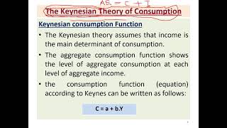 Macroeconomics Lecture 5 Part 2 Chapter 23 Aggregate Expenditure and Equilibrium Output [upl. by Yvi]