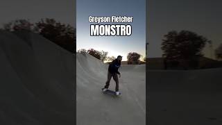 Stoked to skate it by Greyson Fletcher Skateboarding Clip skate skateboard [upl. by Arym]