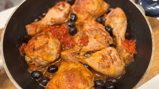 POLLO ALLA CACCIATORA di Betty e Marco  Ricetta facile e veloce [upl. by Lunn182]