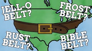 How Did The Belts Of The USA Get Their Names [upl. by Drucill75]