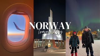 Norway Travel Day  Flying Manchester to Alta  Northern Lights [upl. by Amalea]