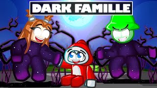 ADOPTÉ par la DARK FAMILLE sur SNAPCHAT Roblox [upl. by Lalaj]