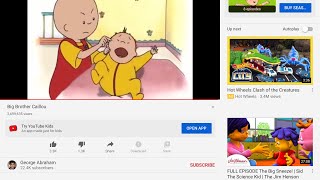 Caillou Baby Rosie crying [upl. by Abra]