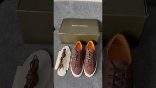 My Brown Beckett Simonon Reid Sneakers beckettsimonon minimalist leather sneakers [upl. by Abroms]