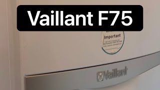 Vaillant F75 fault sensor replacement [upl. by Harris]