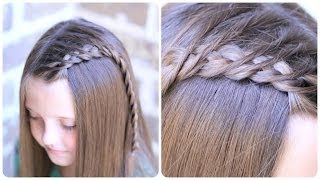 How to Create a Crossover Dutch Braid [upl. by Drarej]