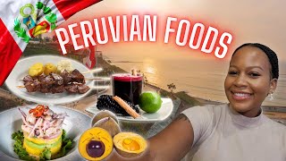 Must Try Peruvian Foods From a Solo Traveling Foodie [upl. by Adran]