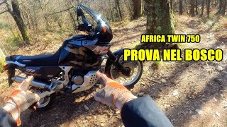 Africa Twin XRV 750 ENDURO TEST [upl. by Stephanus76]