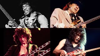 Top 100 Greatest Guitarists Of All Time [upl. by Menedez]