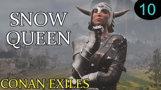 Conan Exiles  Surprise Janos Snow Queen Episode 10 [upl. by Enaasiali]