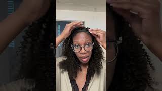 Install LUVME hair curly clips luvmehairreview clipinsfornaturalhair ftm [upl. by Leong]