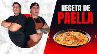 Receta de PAELLA  Yeikitchen con mi PAPÁ Driver y mi PRIMO  Cocina Salvadoreña [upl. by Anatola672]