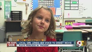 Livvy Stubenrauch voices Princess Anna in Disneys Frozen [upl. by Mongeau402]