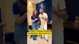 HONEY SINGH PAAJI NEW SONG IN BHOOL BHULAIYA 3 AND MERA NEW SONG KAL 1 BAJE honeysingh rap [upl. by Anatnas]