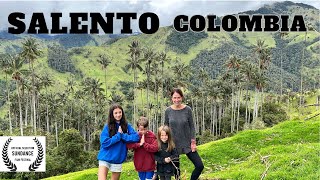 Wax Palm Trees in Salento Colombia 31 Most beautiful place on earth  101 days in Colombia [upl. by Aima154]