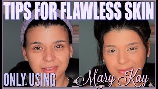 Tips for flawless complexion using Mary Kay products [upl. by Aryamo]