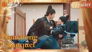 【Trailer】Wang Youshuo Is Falling Love with Zhao Zhaoyi  Nancheng Banquet  MangoTV English [upl. by Nirac112]