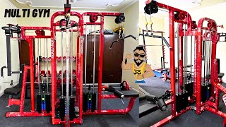 Multi Gym  4 Station gym machine  Premium Quality [upl. by Aitekram]