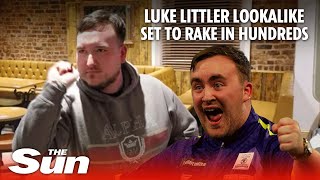 Luke Littler lookalike is making HUGE money and finding love thanks to darts star [upl. by Elamaj]