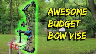 Budget Bow Vise  home bow vise diy bow vise home bow shop [upl. by Annoerb]