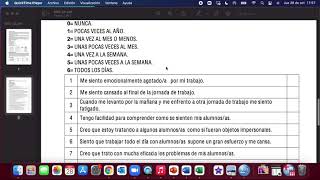 Tutorial de cómo evaluar el cuestionario Maslach Burnout Inventory MBI [upl. by Kresic]