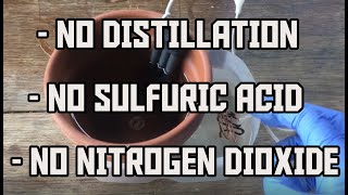 Making Nitric Acid Without Distillation [upl. by Acimaj]