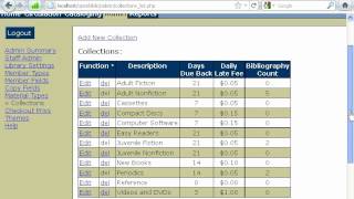 Sistema integrado de biblioteca Openbiblio 71 [upl. by Natsrik890]