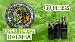 CÓMO HACER RATAFIA ¡Muy fácil [upl. by Zelma]