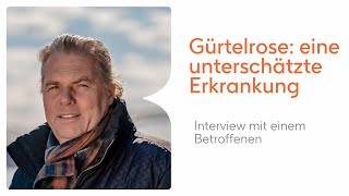 Gürtelrose eine unterschätzte Erkrankung – Interview mit einem Betroffenen [upl. by Naghem]