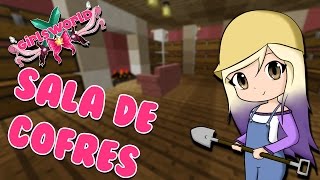 CONSTRUIMOS LA SALA DE COFRES  GirlsWorld  Episodio 27 [upl. by Atiuqnahs]