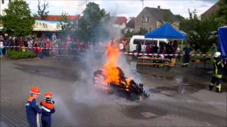 Schauübung Jugendfeuerwehr Engelsdorf [upl. by Lolanthe]