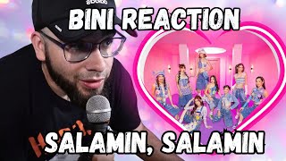 BINI  Salamin Salamin Music Video Reaction  They have that star quality [upl. by Mills]