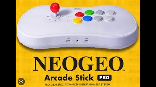 Neo Geo arcade stick pro  hylo 13 vertical revision [upl. by Bolling]