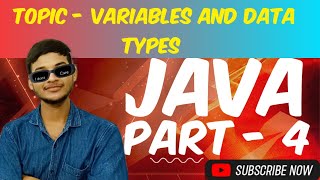 Java tutorial for beginners  Java programmingvariables Data types  Java programming language [upl. by Chipman988]