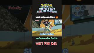 Lukario attitude  ash pokemon viralvideo feedshorts trending shorts [upl. by Ahseenak]