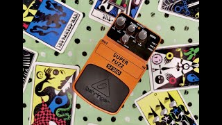 Behringer SF300 Super Fuzz  On Bass  Amateur Effects Reviews [upl. by Ahsilad6]