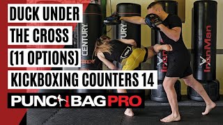 Ducking Under The Cross  Kickboxing Counters  Lesson 14 [upl. by Larue694]