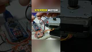 Stepper Testing 🛠arduino viralvideo shorts youtubeshorts [upl. by Leahciam]